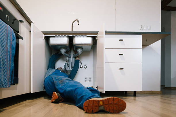 Professional Drain Cleaning technician working in Everson, WA